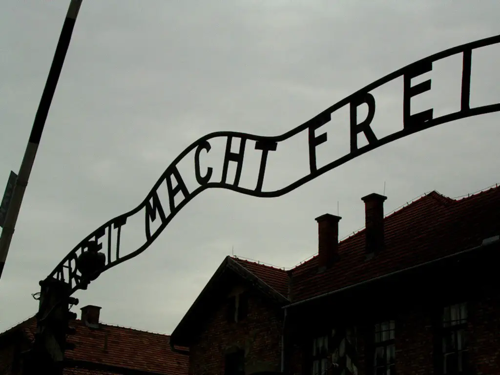 Auschwitz Gate Today
