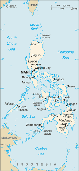 philippines cia map